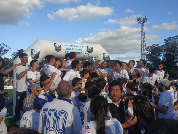 Porongos le gano a Melo Wanderers 2 a 0  y es el campeón de clubes del interior